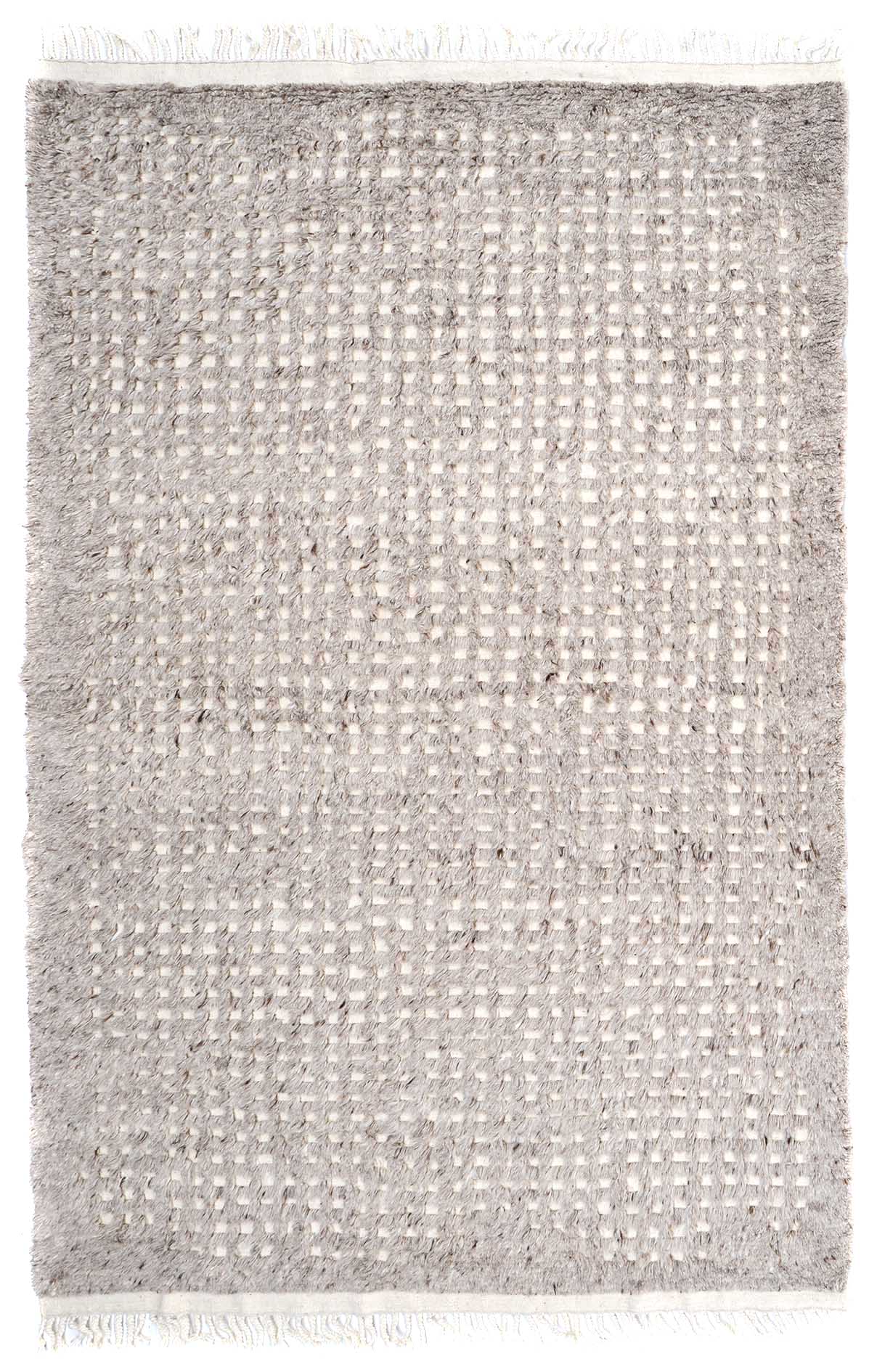 Fawn Hand-Knotted Wool Rug