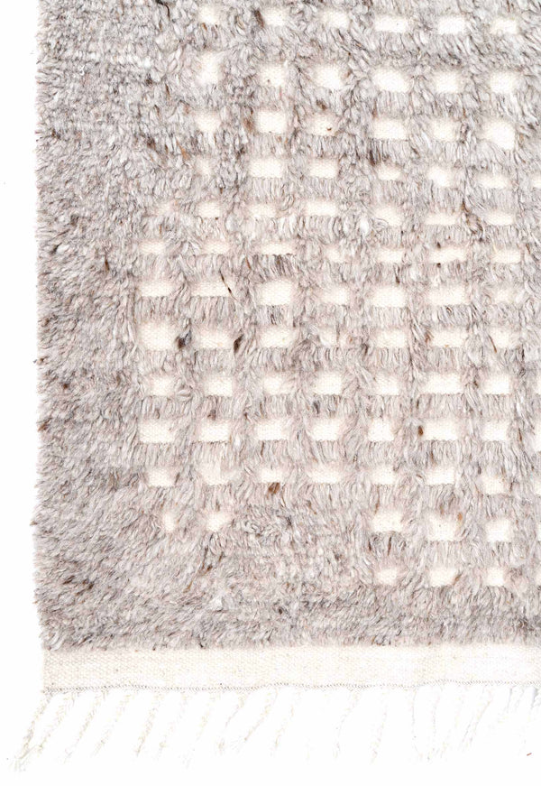 Fawn Hand-Knotted Wool Rug