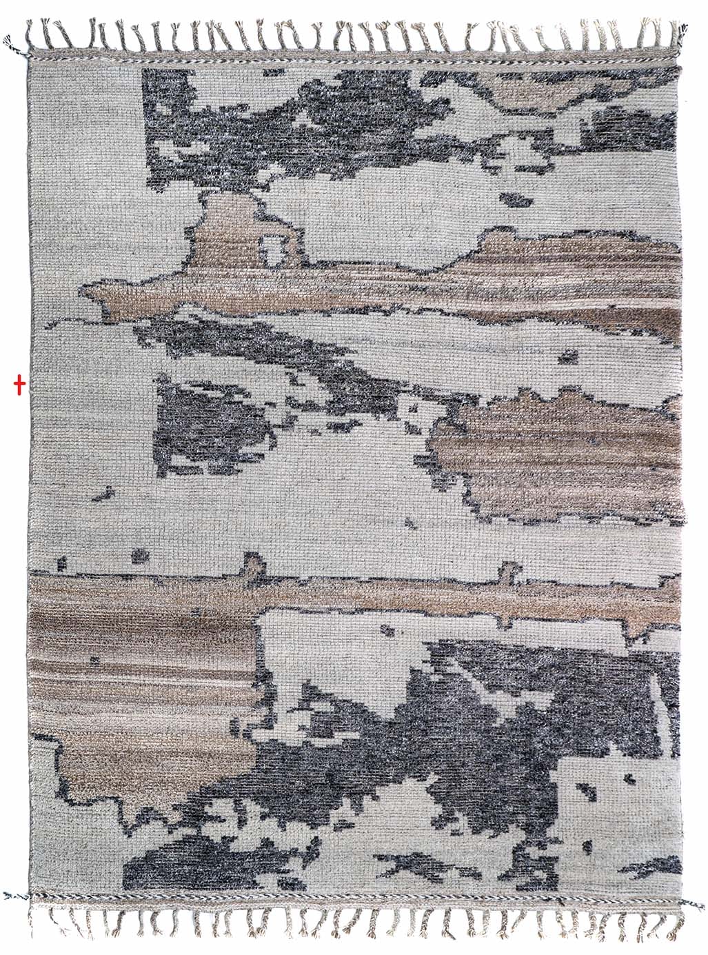 Opal Hand Knotted Wool & Silk Rug