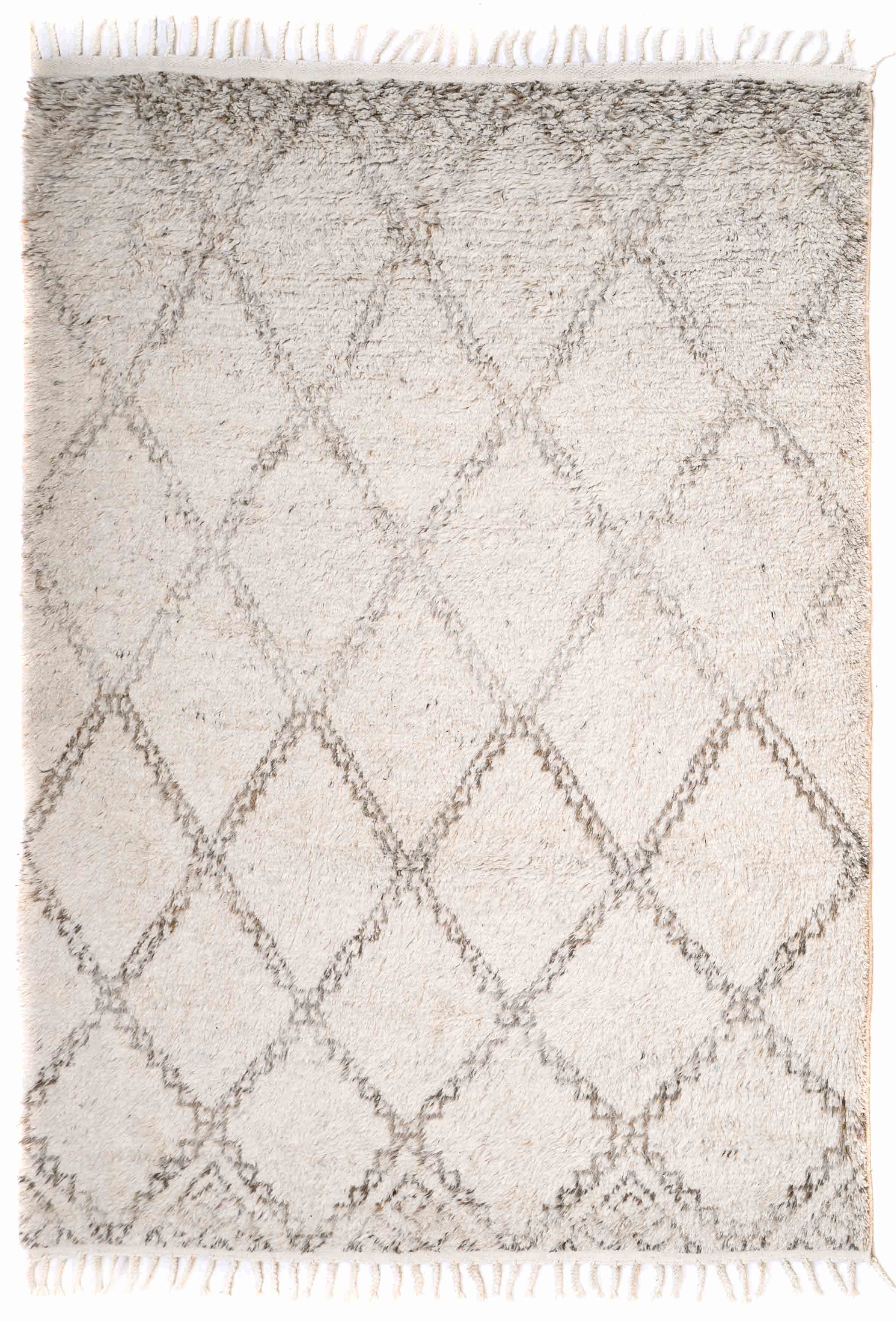 Tribal Hand-Knotted Wool Rug