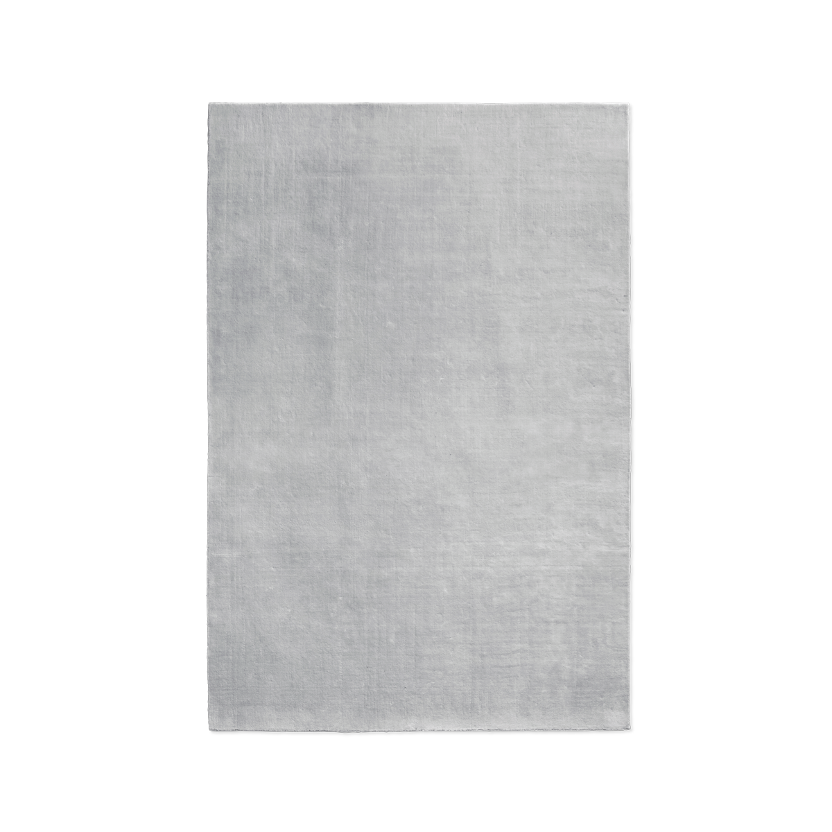Solid Wool Rug - Pale Grey